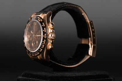 Rolex 116515LN Daytona Rose Gold Chocolate Arabic Dial