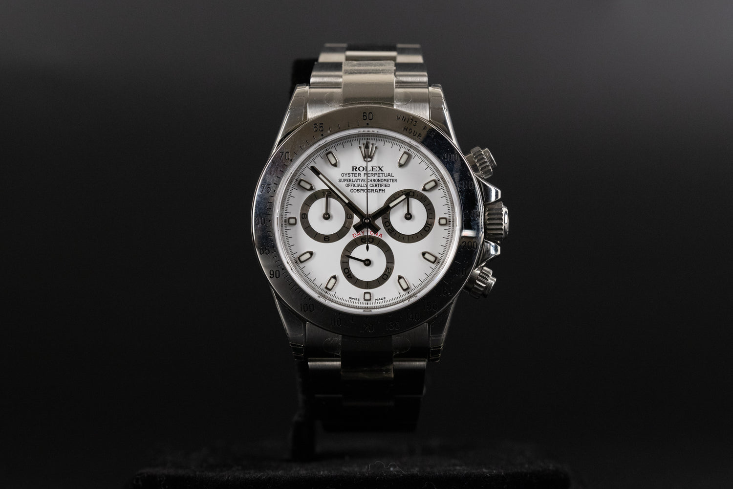 Rolex 116520 Daytona White Dial New Old Stock