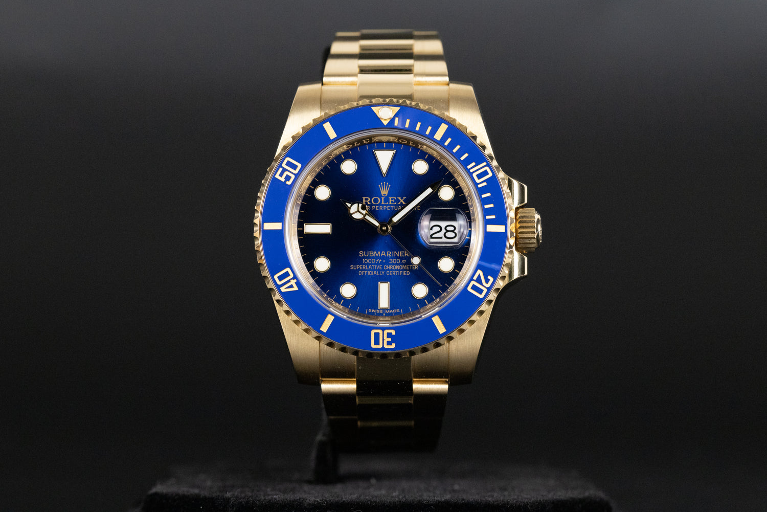 Rolex 116618LB Submariner Blue Dial