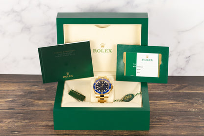 Rolex 116618LB Submariner Blue Dial