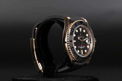 Rolex 116655 Yacht-Master 40 Oysterflex Black Dial