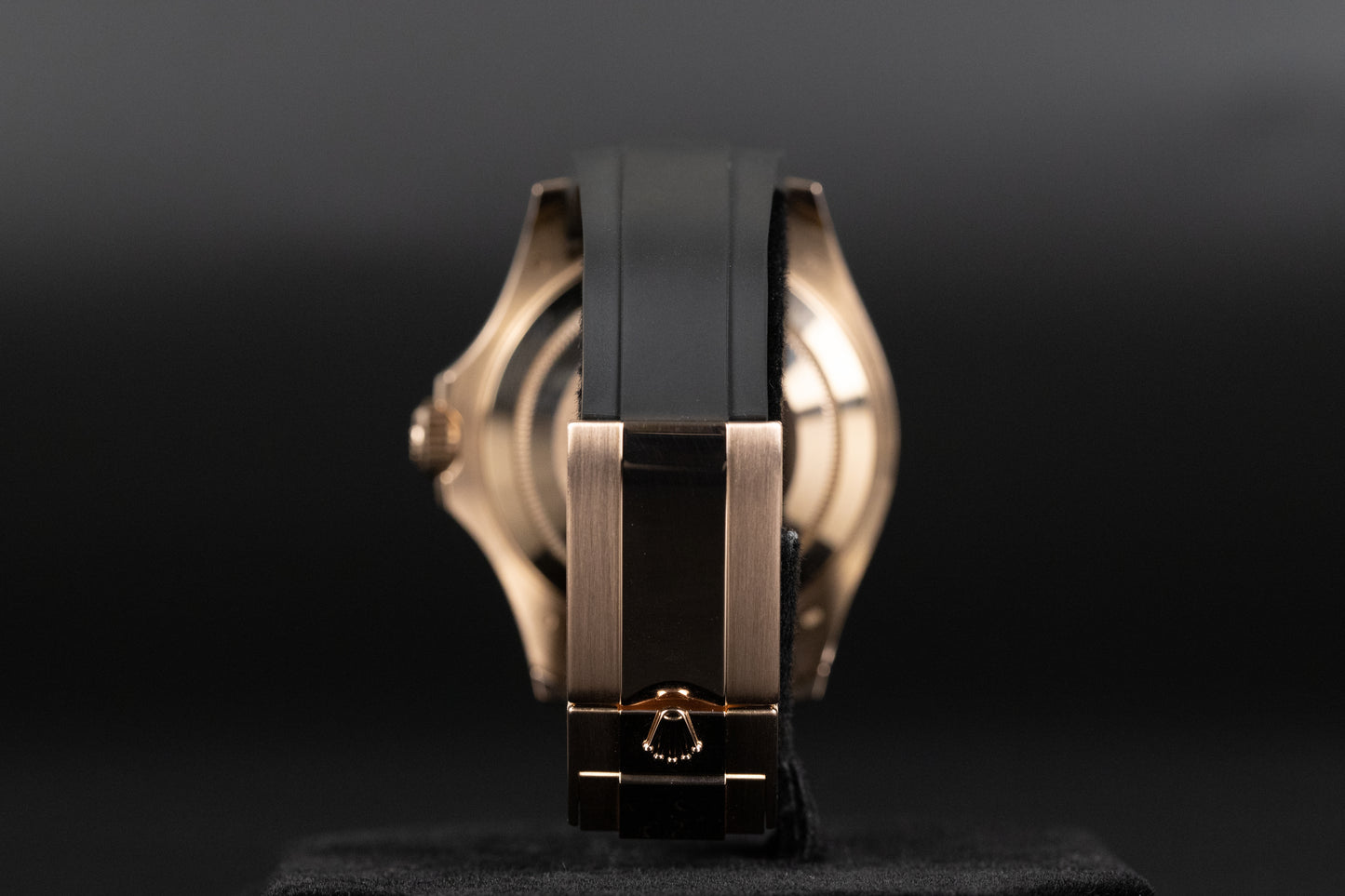 Rolex 116655 Yacht-Master 40 Oysterflex Black Dial
