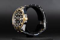 Rolex<br>116713LN GMT Master II SS/18k Black Dial