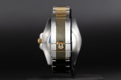 Rolex 116713LN GMT Master II SS/18k Black Dial