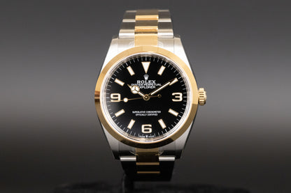 Rolex<br>124273 Explorer 18k/SS New Dial