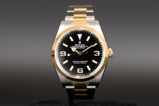 Rolex<br>124273 Explorer 18k/SS New Dial