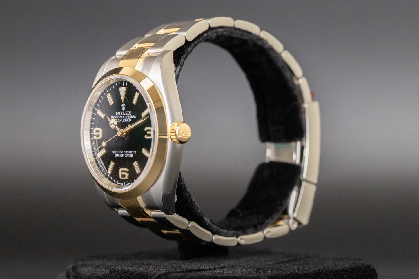 Rolex<br>124273 Explorer 18k/SS New Dial