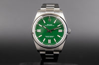 Rolex<br>124300 Oyster Perpetual 41mm Green Dial