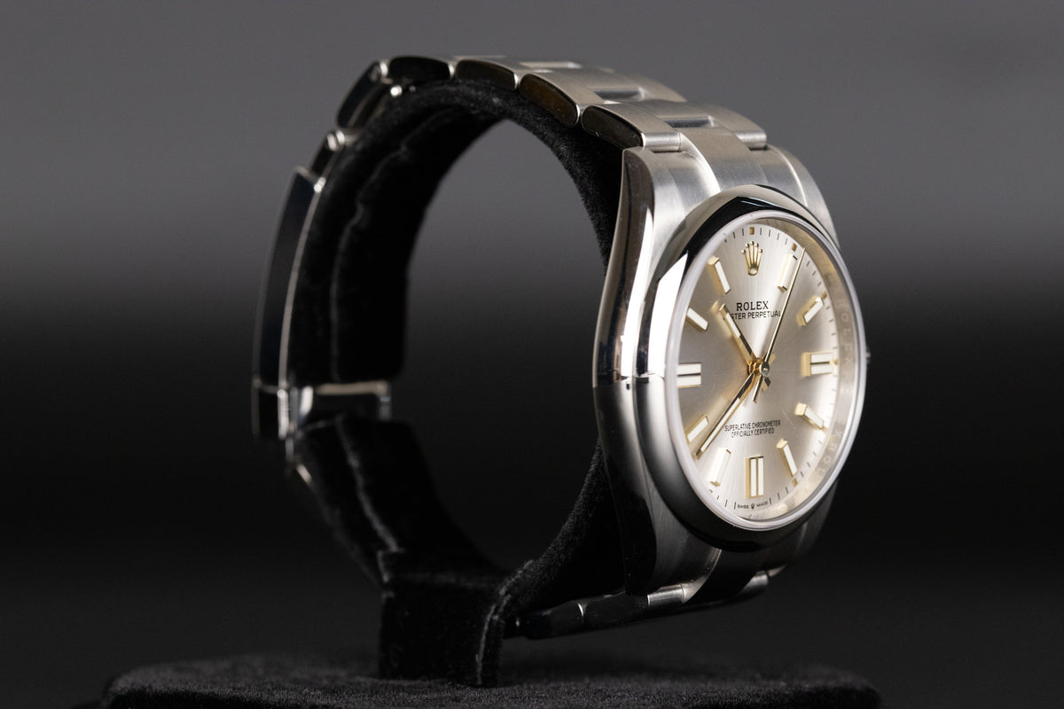 Rolex<br>124300 Oyster Perpetual 41mm Silver Dial