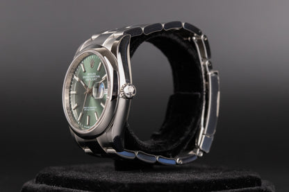 Rolex<br>126200 Datejust 36 Mint Green Dial
