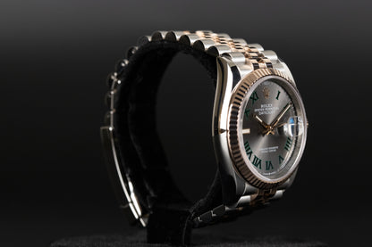 Rolex 126231 Datejust 36 SS/RG Wimbledon Dial