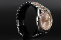 Rolex<br>116231 Datejust 36 SS/RG Sundust Diamond Dial