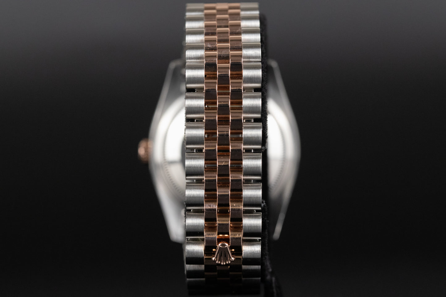 Rolex 116231 Datejust 36 SS/RG Sundust Diamond Dial