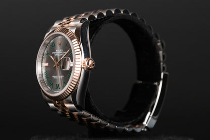 Rolex 126231 Datejust 36 SS/RG Wimbledon Dial