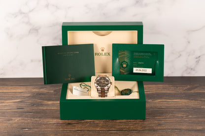 Rolex 126231 Datejust 36 SS/RG Wimbledon Dial