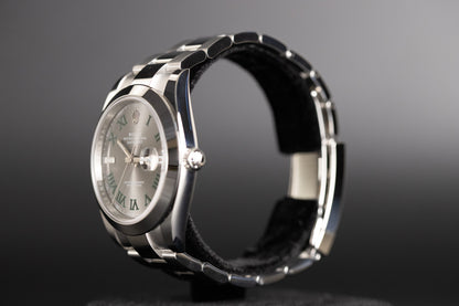 Rolex<br>126300 Datejust 41 Slate Green 'Wimbledon' Dial