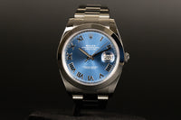 Rolex<br>126300 Datejust 41 Blue Roman Numeral Dial