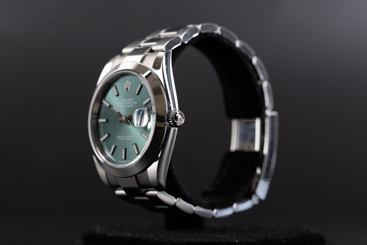 Rolex<br>126300 Datejust 41 Mint Green Dial