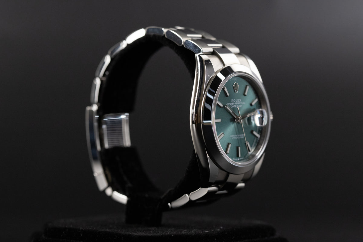 Rolex<br>126300 Datejust 41 Mint Green Dial