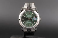 Rolex<br>126300 Datejust 41 Mint Green Dial