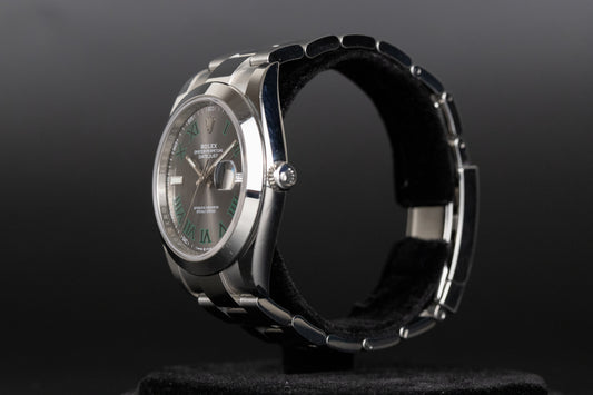 Rolex 126300 Datejust 41 Slate Green 'Wimbledon' Dial