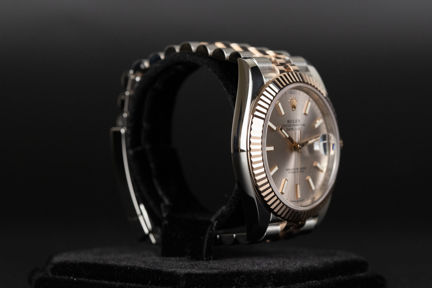 Rolex 126331 Datejust 41 SS/RG Sundust Dial