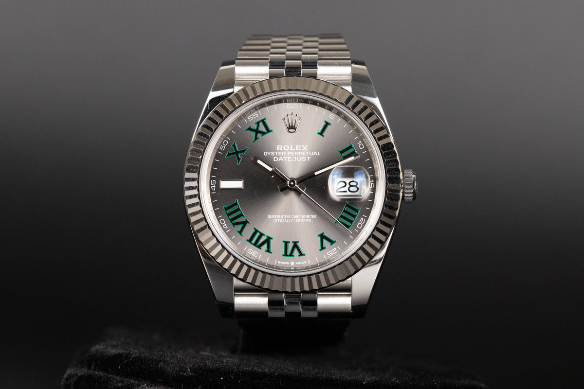 Rolex<br>126334 Datejust 41 'Wimbledon' Dial