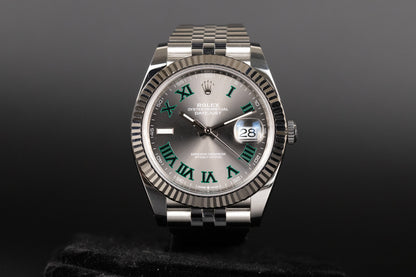 Rolex<br>126334 Datejust 41 'Wimbledon' Dial