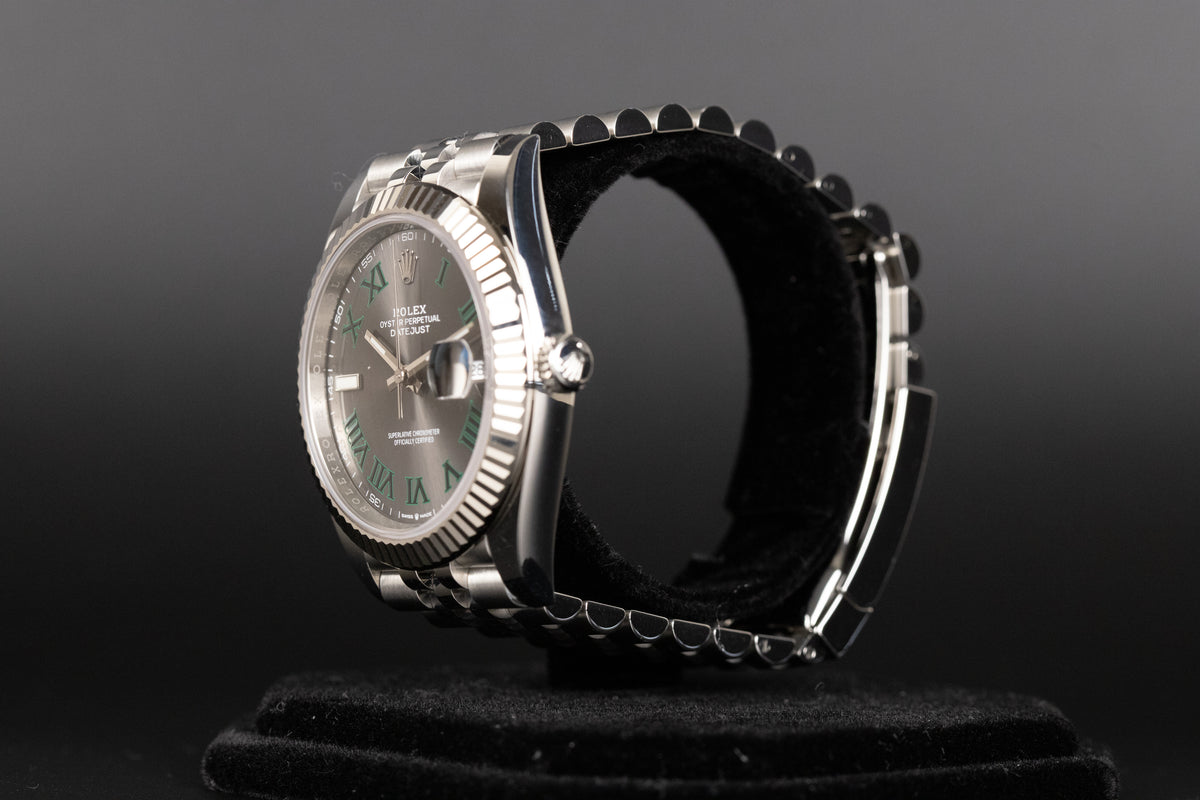 Rolex<br>126334 Datejust 41 'Wimbledon' Dial