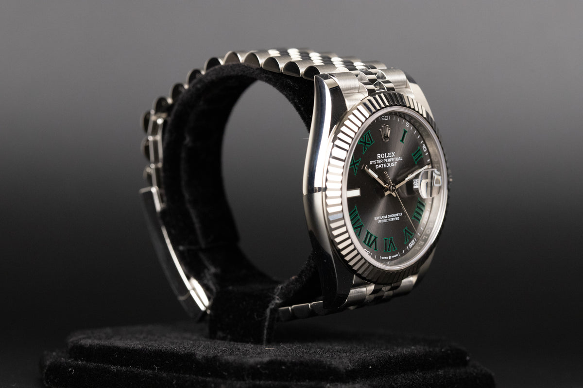 Rolex<br>126334 Datejust 41 'Wimbledon' Dial