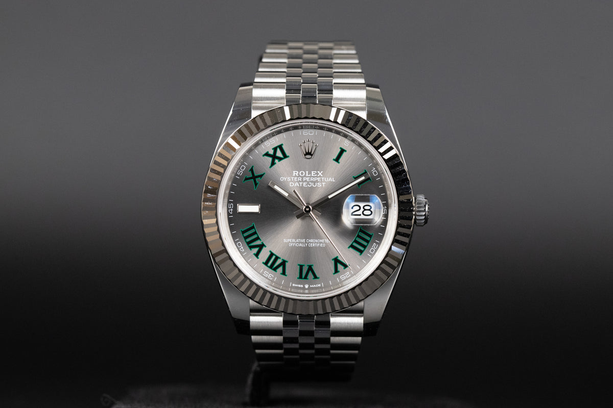 Rolex<br>126334 Datejust 41 'Wimbledon' Dial