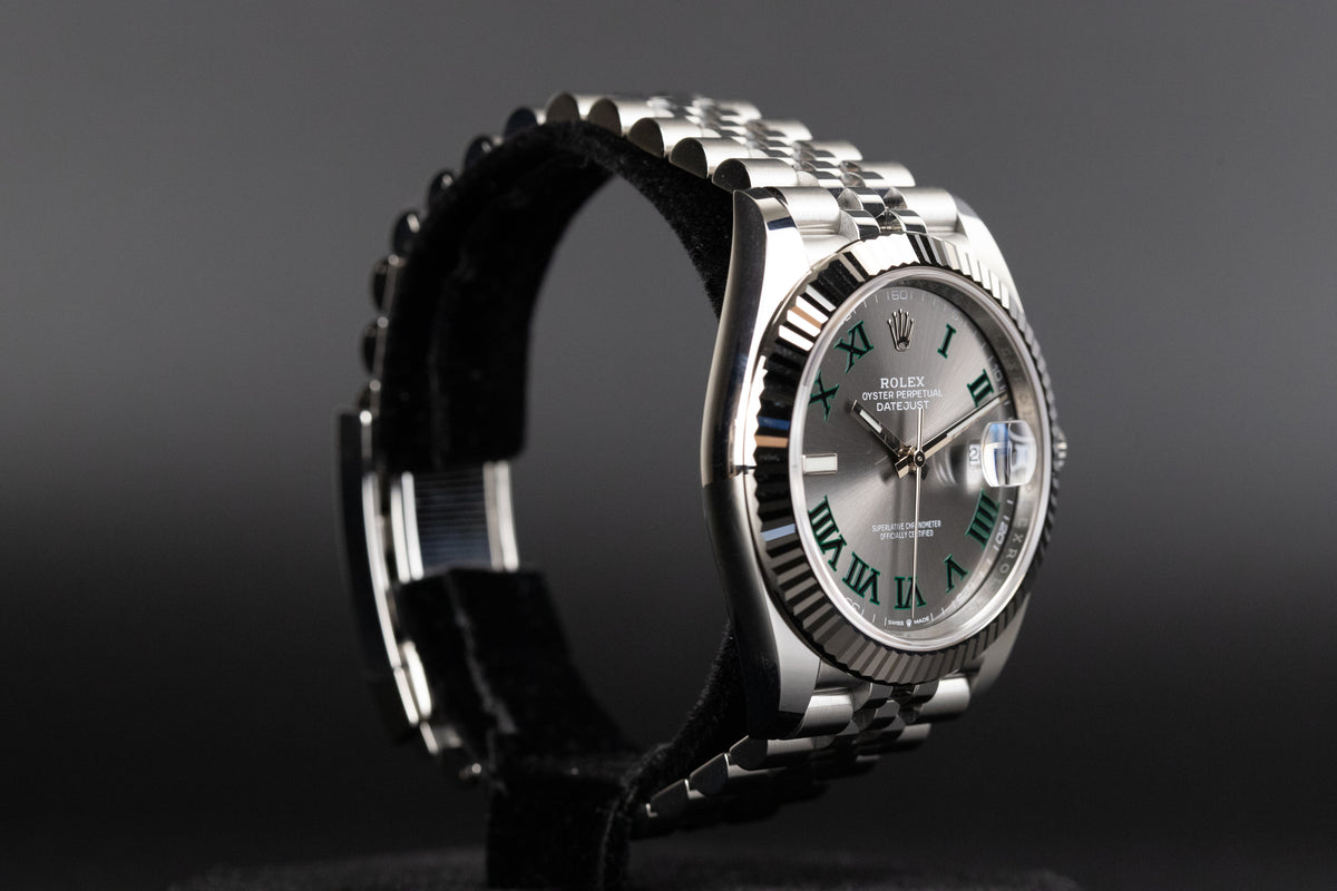 Rolex<br>126334 Datejust 41 'Wimbledon' Dial