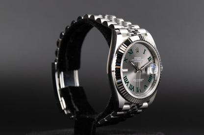 Rolex<br>126334 Datejust 41 'Wimbledon' Dial