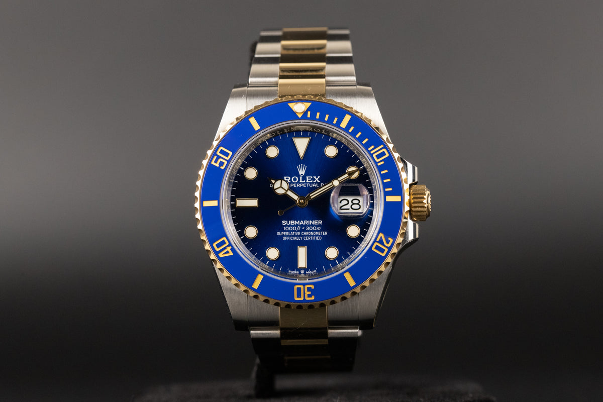 Rolex<br>126613LB Submariner SS/18k Blue Dial