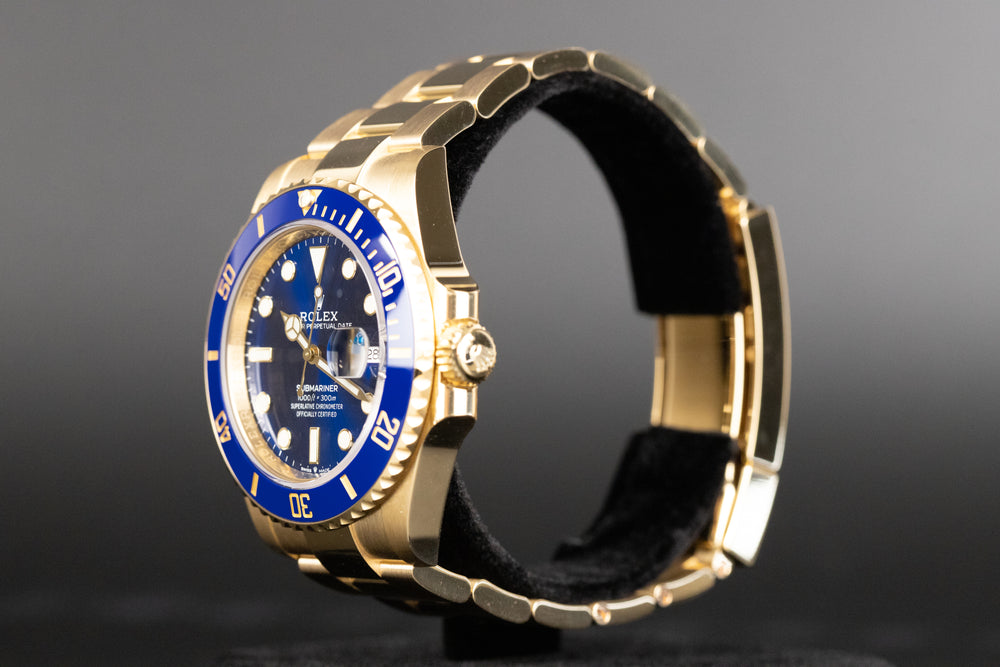 Rolex<br>126618LB Submariner 18k Blue Dial