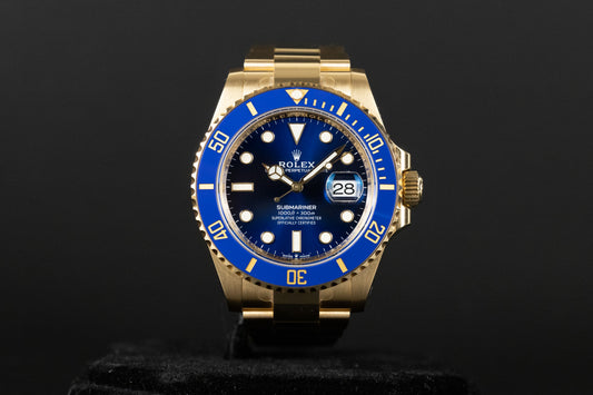 Rolex 126618LB Submariner 18k Blue Dial
