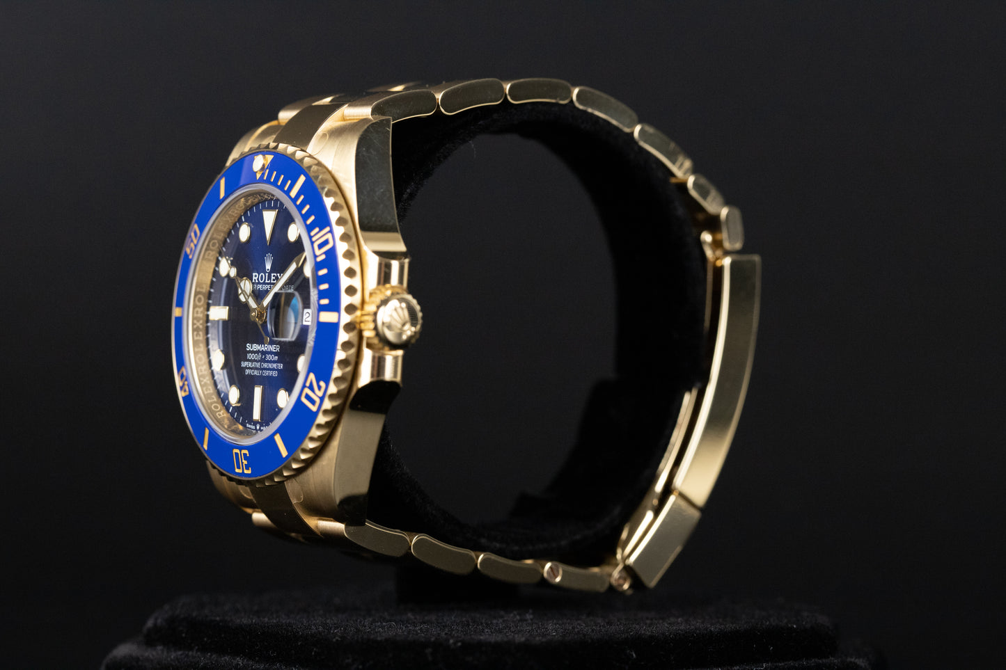 Rolex 126618LB Submariner 18k Blue Dial