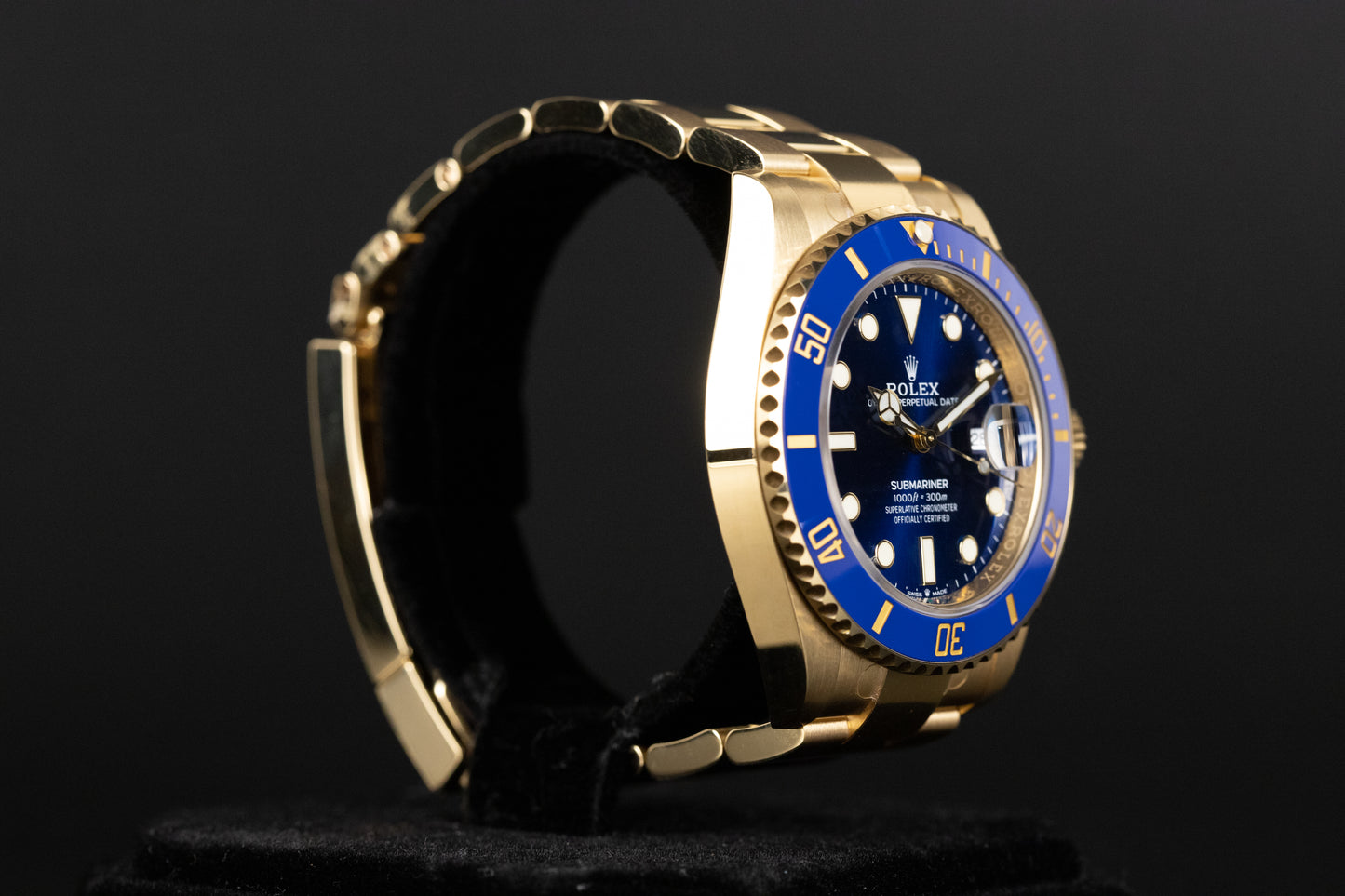 Rolex 126618LB Submariner 18k Blue Dial