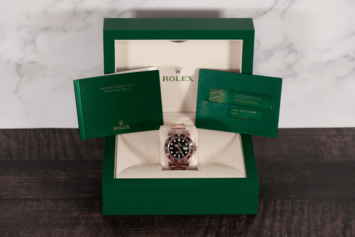 Rolex<br>126715CHNR GMT Master II 'Root Beer'