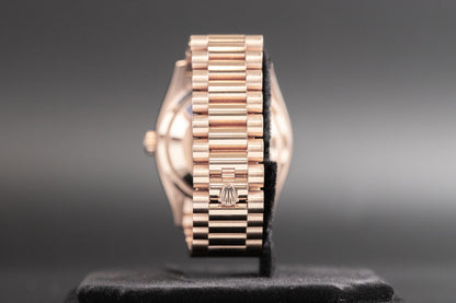 Rolex<br>128235 Day-Date 36 Pave Rainbow Dial