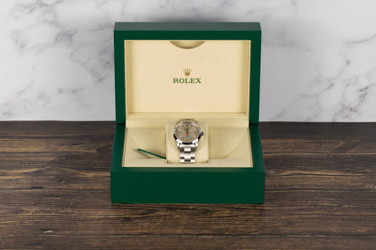 Rolex 14000 Oyster Perpetual Air King 34mm Dominos Dial