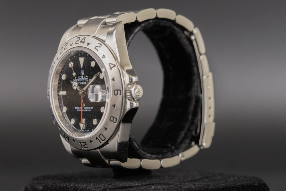 Rolex<br>16570 Explorer II Black Dial