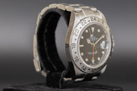 Rolex<br>16570 Explorer II Black Dial