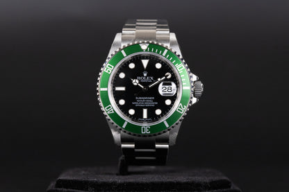 Rolex 16610LV Submariner 'Kermit' New Old Stock