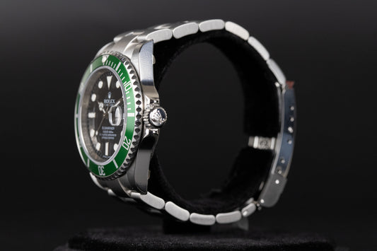 Rolex 16610LV Submariner 'Kermit' New Old Stock