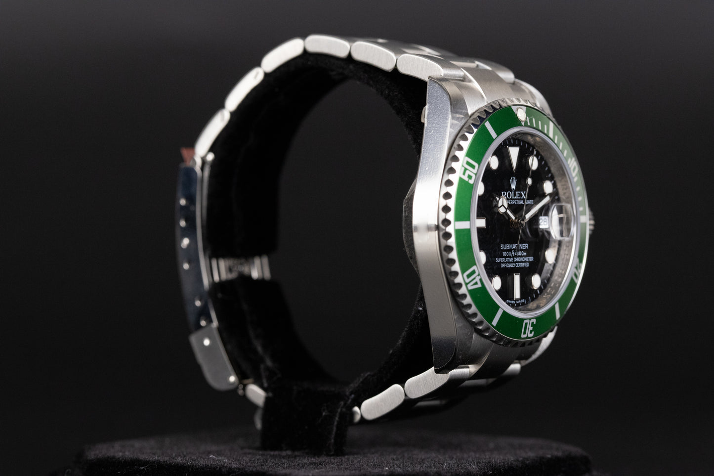 Rolex 16610LV Submariner 'Kermit' New Old Stock