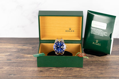 Rolex 16613 Submariner SS/18k Blue Dial