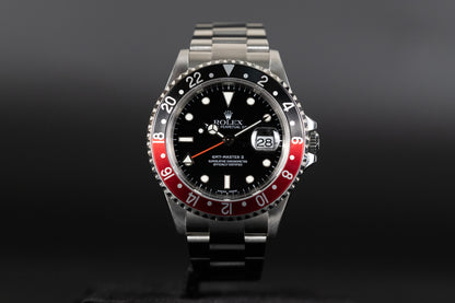 Rolex 16710 GMT Master II 'Coke' No Holes