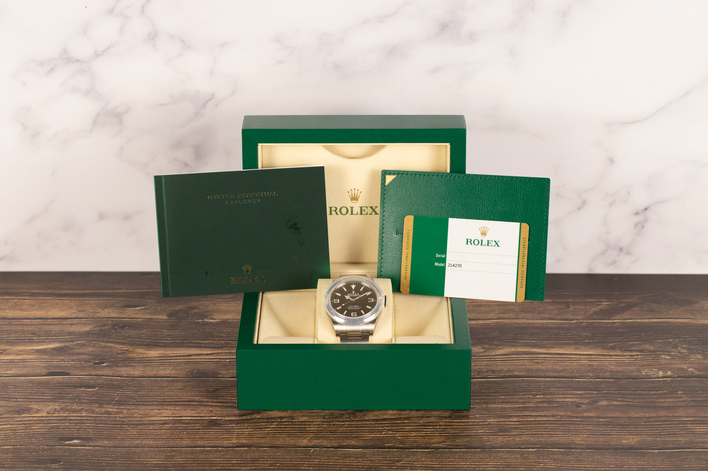 Rolex 214270 Explorer New Old Stock