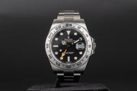 Rolex<br>216570 Explorer II Black Dial